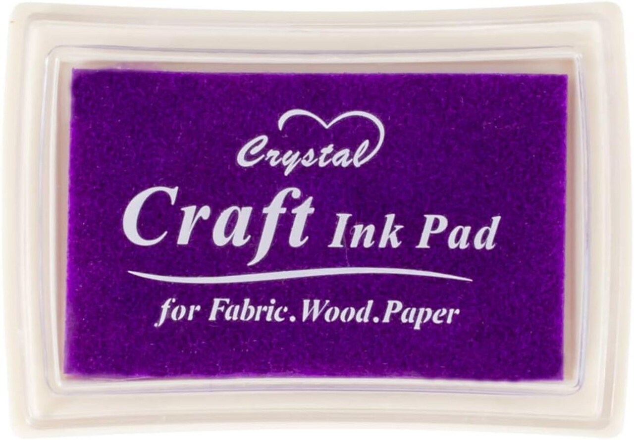 Coffee Ink Pad Finger Washable Kids Stamp Ink Pad for Rubber Stamps Paper  Scrapbooking